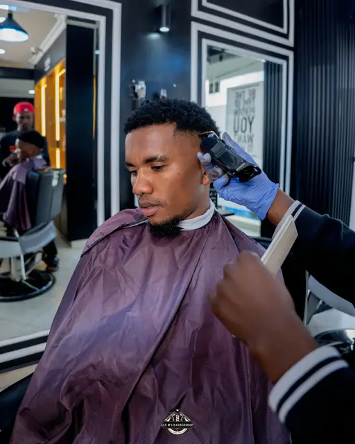 Grooming products and tools at GEE M'S Barbershop, Nairobi, photo 1