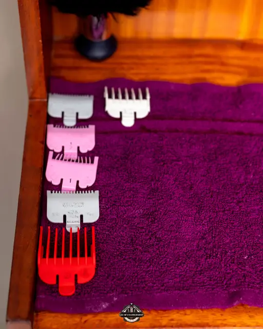 Grooming products and tools at GEE M'S Barbershop, Nairobi, photo 4